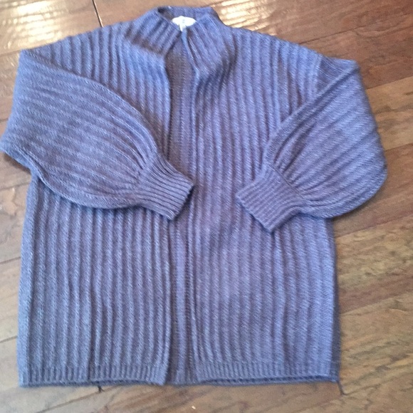 UO TBD Ava open cardigan grey xs - Picture 3 of 6